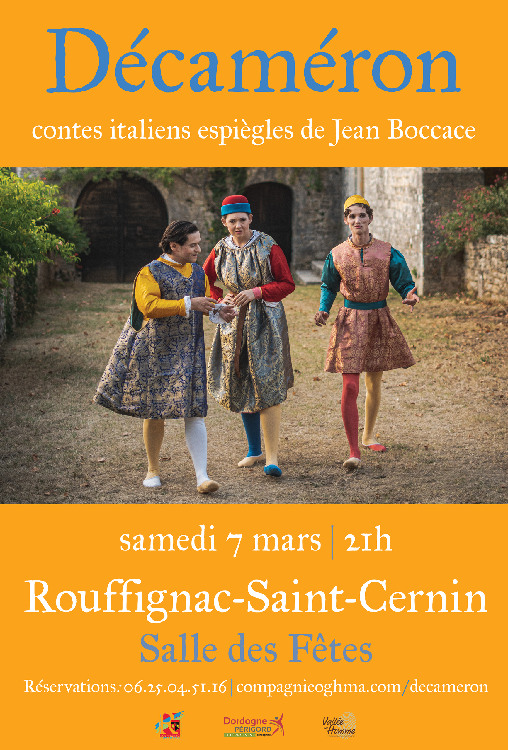 Théatre décaméron Rouffignac Dordogne