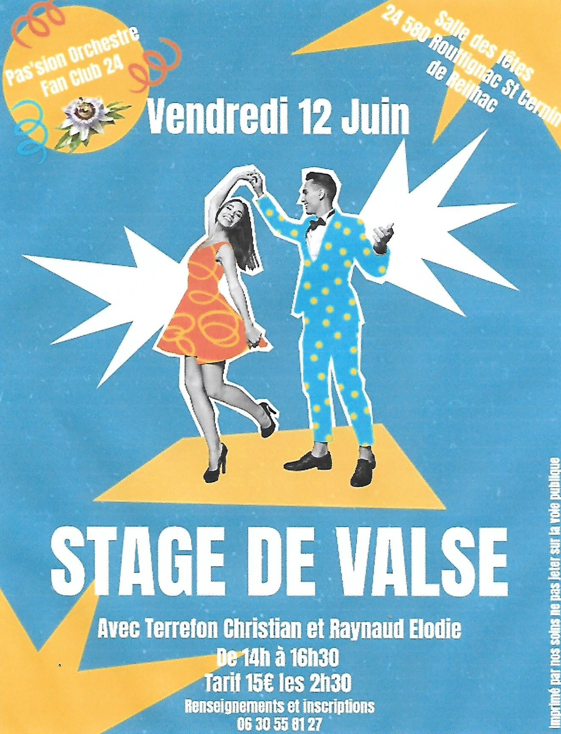 Stage valse 2026 Rouffignac Dordogne