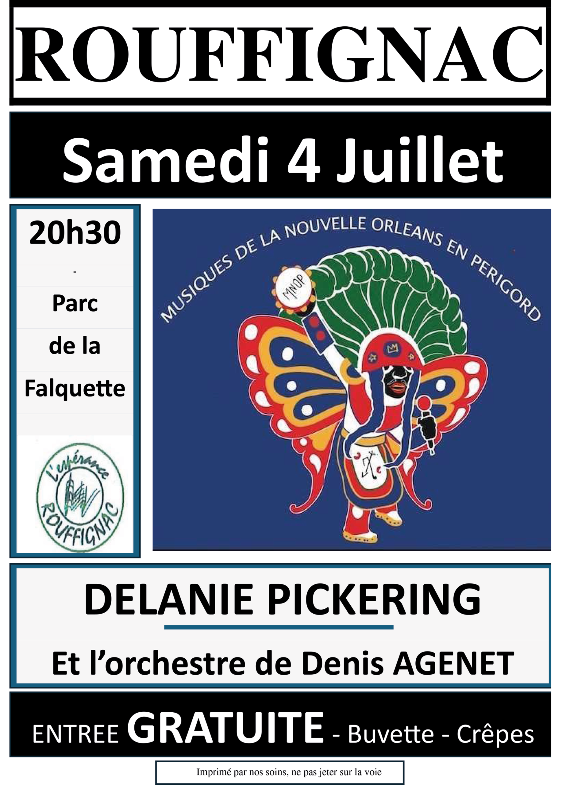 Festival Jazz MNOP 2026 Rouffignac Dordogne